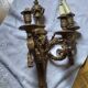 Applique murale en bronze doré style Louis XVI