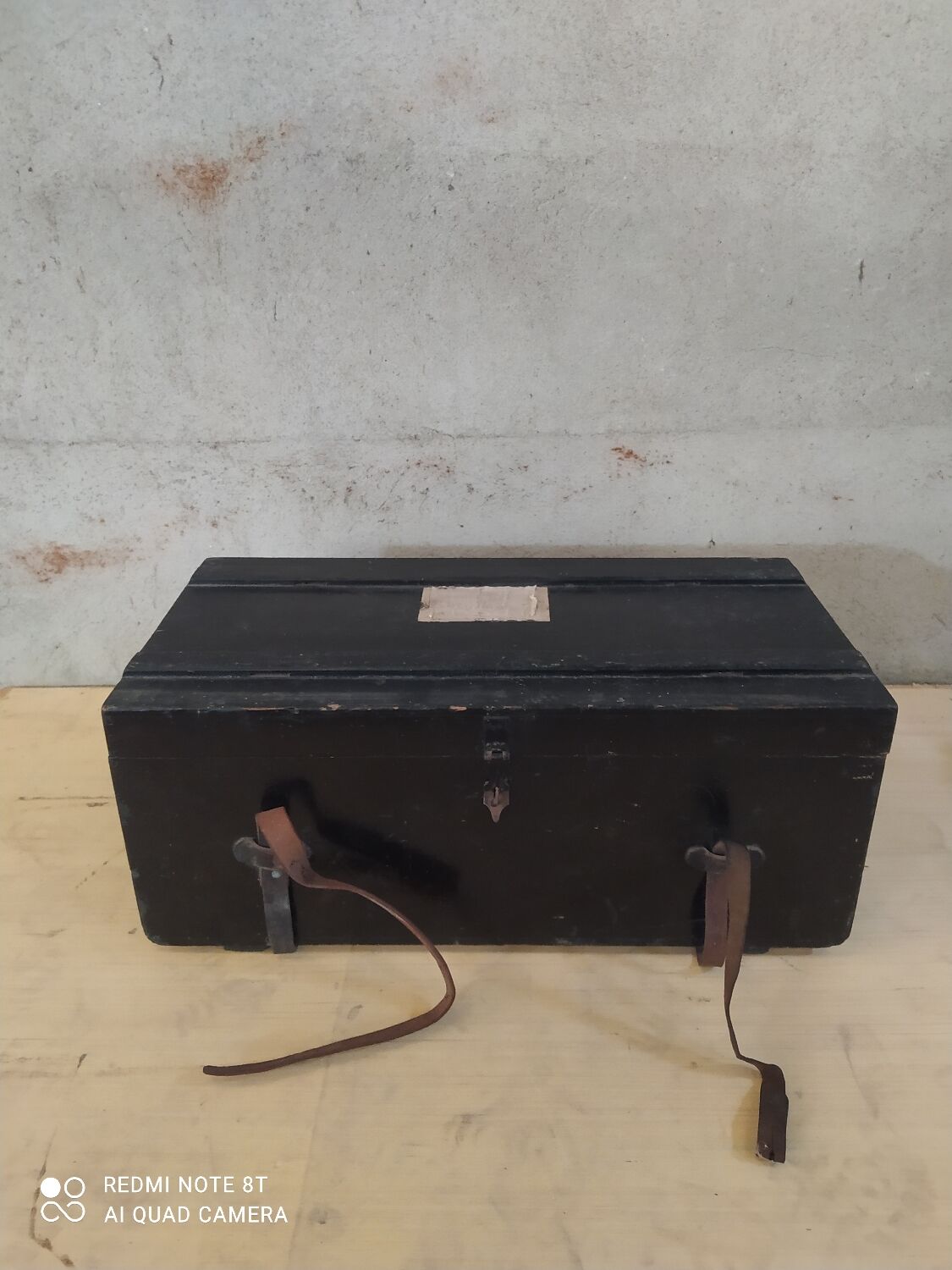 Caisse en bois vintage