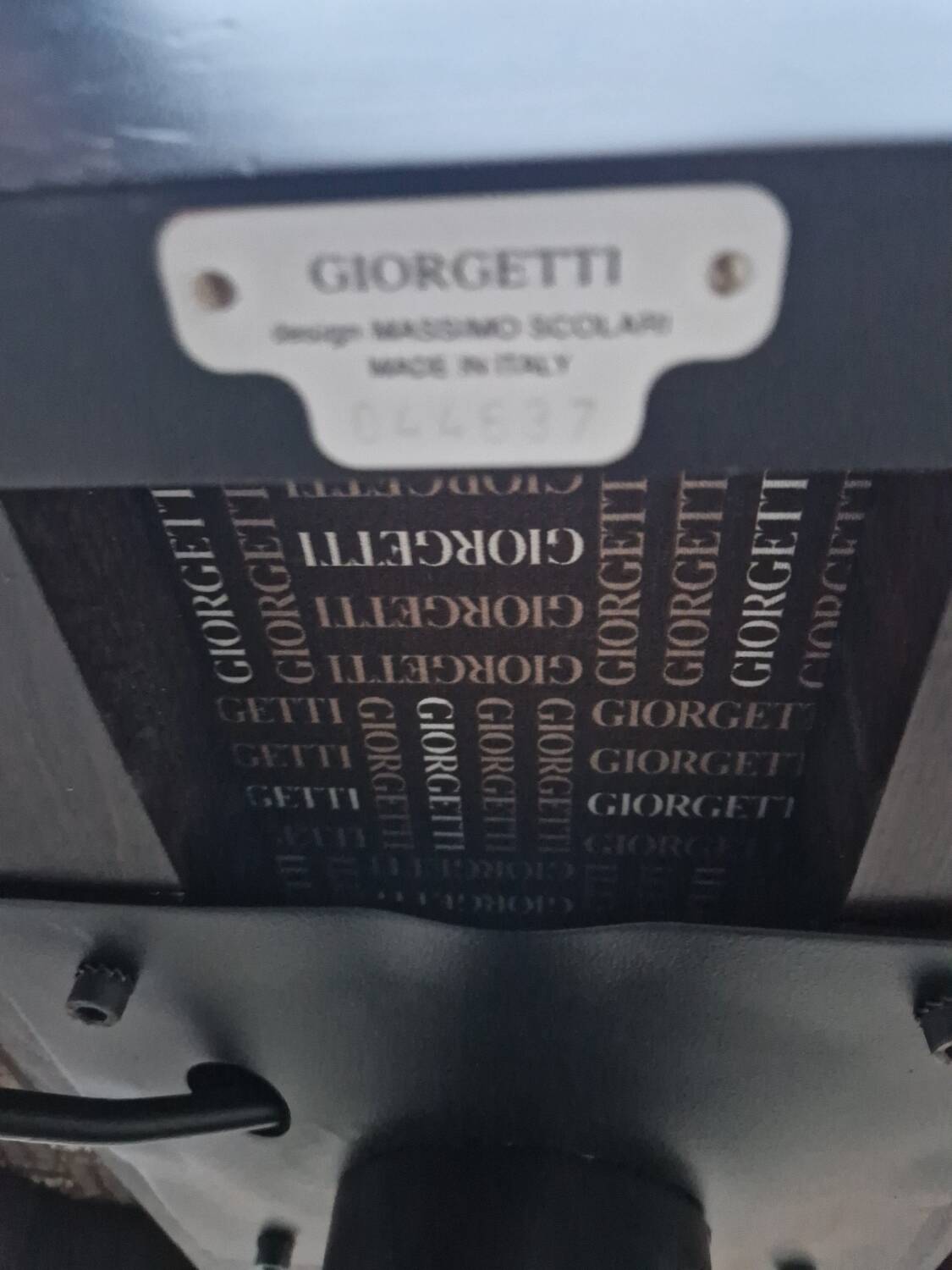 SPRING armchair designer MASSIMO SCOLARI, “GIORGETTI” Edition