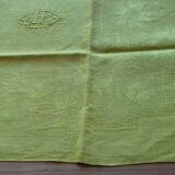 9 serviettes de table damassé lin