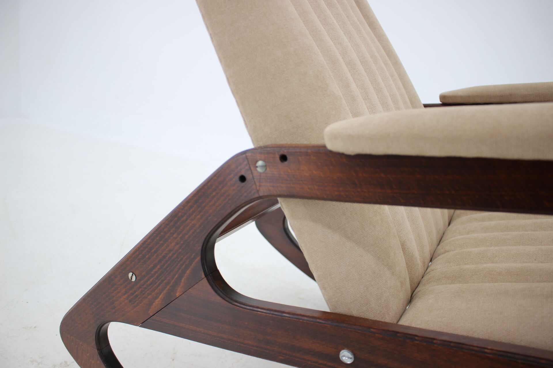 Mid-century rocking chair by ULUV, 1960´s.