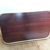 MB Italy openwork metal rim tray
