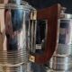 Art Deco coffee and tea service, silversmith Noël Collet, 1930s, 5 pieces.