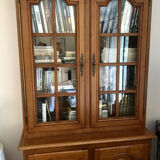 Solid oak library