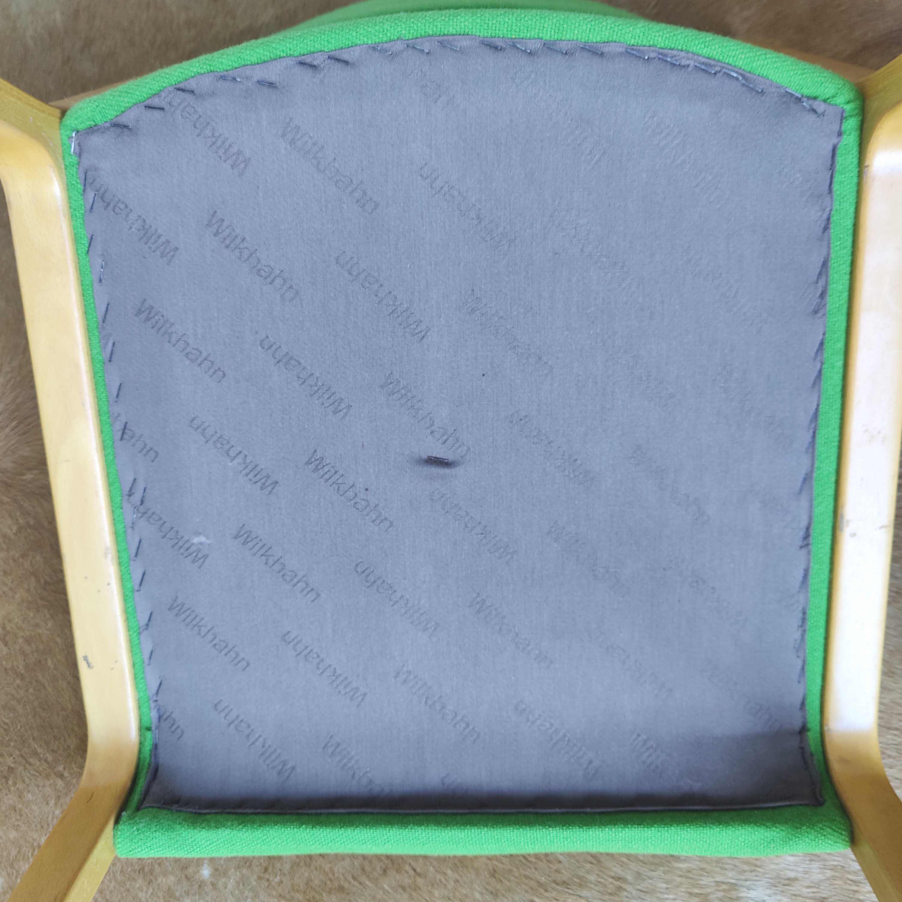 Curved wooden chairs design Wilhelm Ritz pou Wilkhahn 60s