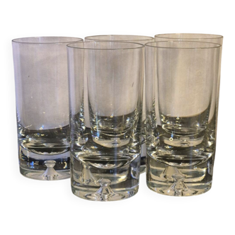 Crystal glass water