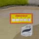Tapis Desso rond 'Flower' vert