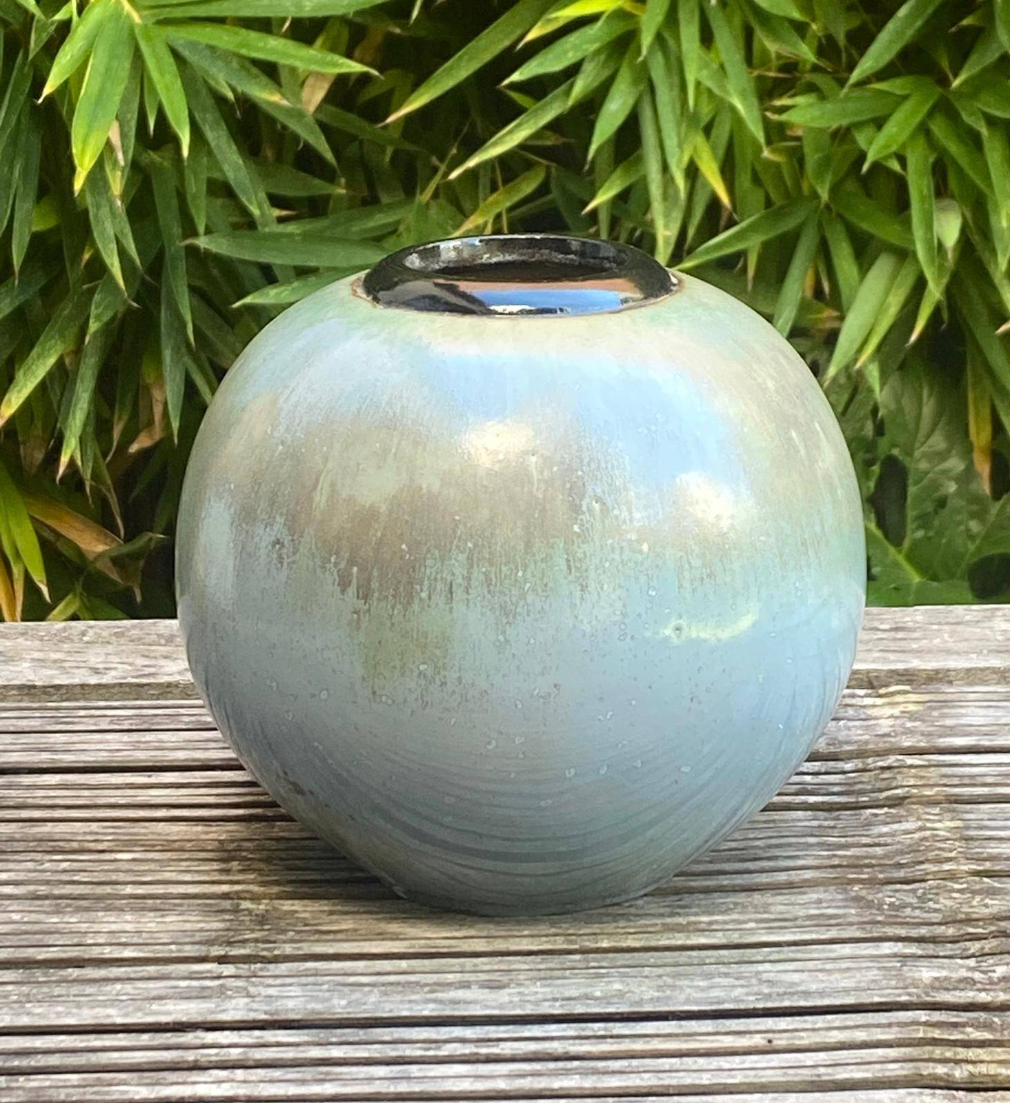 Vase boule Art Déco  A Gentil et F.E Bourdet
