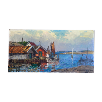Peinture marine suédoise