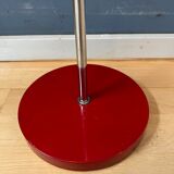Adjustable red floor lamp