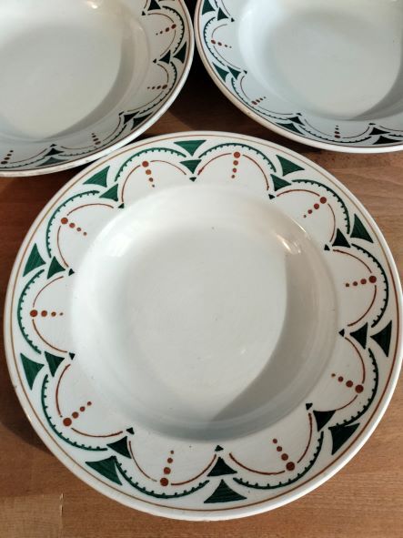 3 Hollow plates Lunéville model Saccao