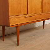 Vintage cabinet | Danish design | sliding doors | Gunni Omann | 180 cm