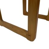 Vintage Pinewood dining chair 70's minimalist design