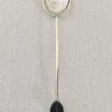 6 solid silver mocha spoons