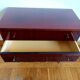 Vintage 1950s lacquered wooden dressing table