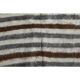 1970s Vintage Turkish Handmade Wool Cotton Beige Brown Kilim Rug 152x208