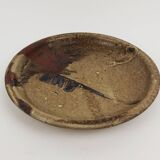 two small earthenware dishes by Heraud and the Pottery of Sancerre