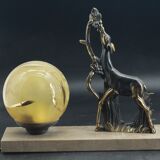 Art deco lamp doe