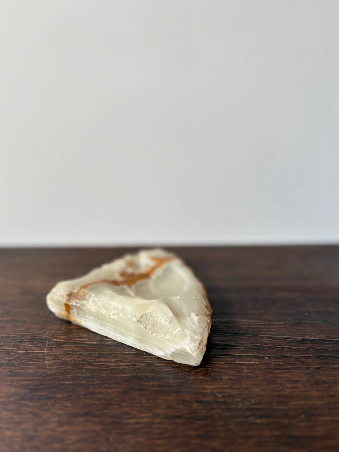 Cendrier en onyx vintage