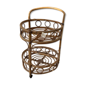 Portable rattan bar