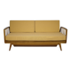 Lit de jour de style mid-century en bois de cerisier par Walter Knoll pour Knoll Antimott, années 1960.