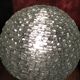 Lampe boule en verre vintage