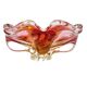 Decorative bowl by J. Hospodka for Chribska Glassworks, Czechoslovakia, 1960s