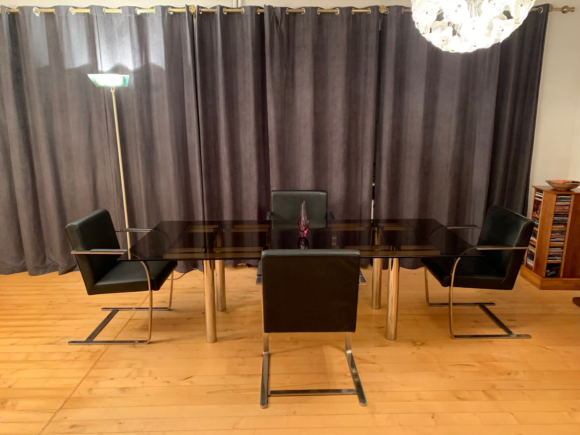 A set of four "Brno" chairs 1980s