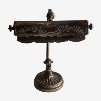 Lampe de bureau bronze laiton