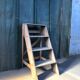 Escalier bois brut