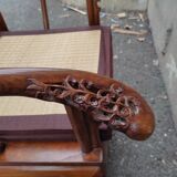 Fauteuil chinois fer à cheval