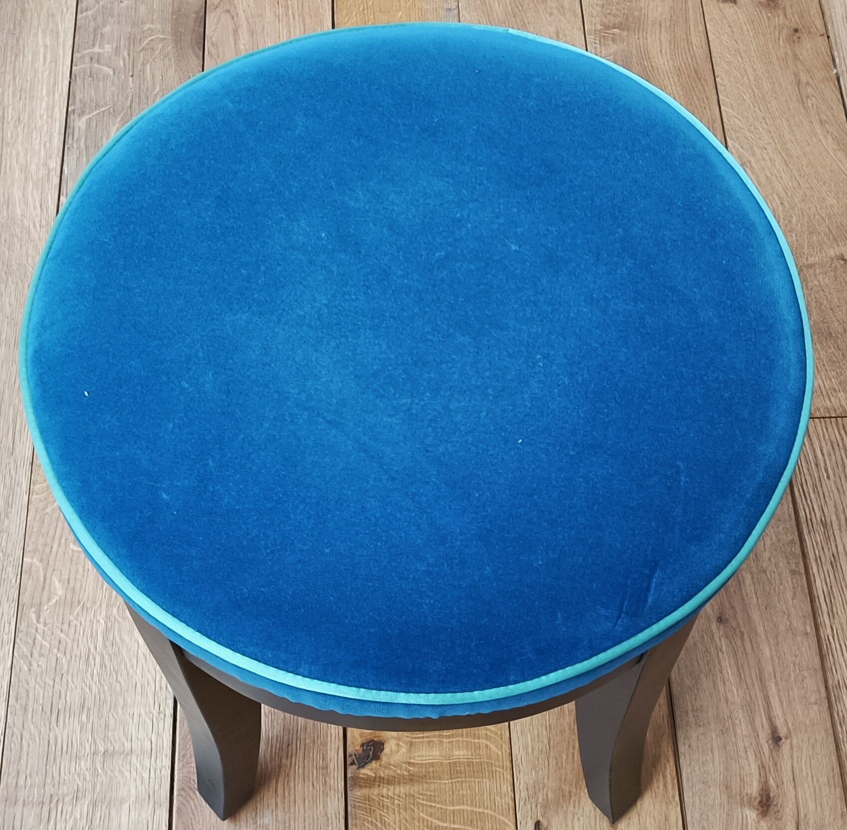 Tabouret en velours