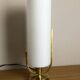 Solid brass tuning fork lamp from the 50s/60s