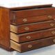 Robert Gillows II 1790 Library Desk Solid Wood with Leather Slope