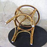 Set de deux mobiliers rotin enfant