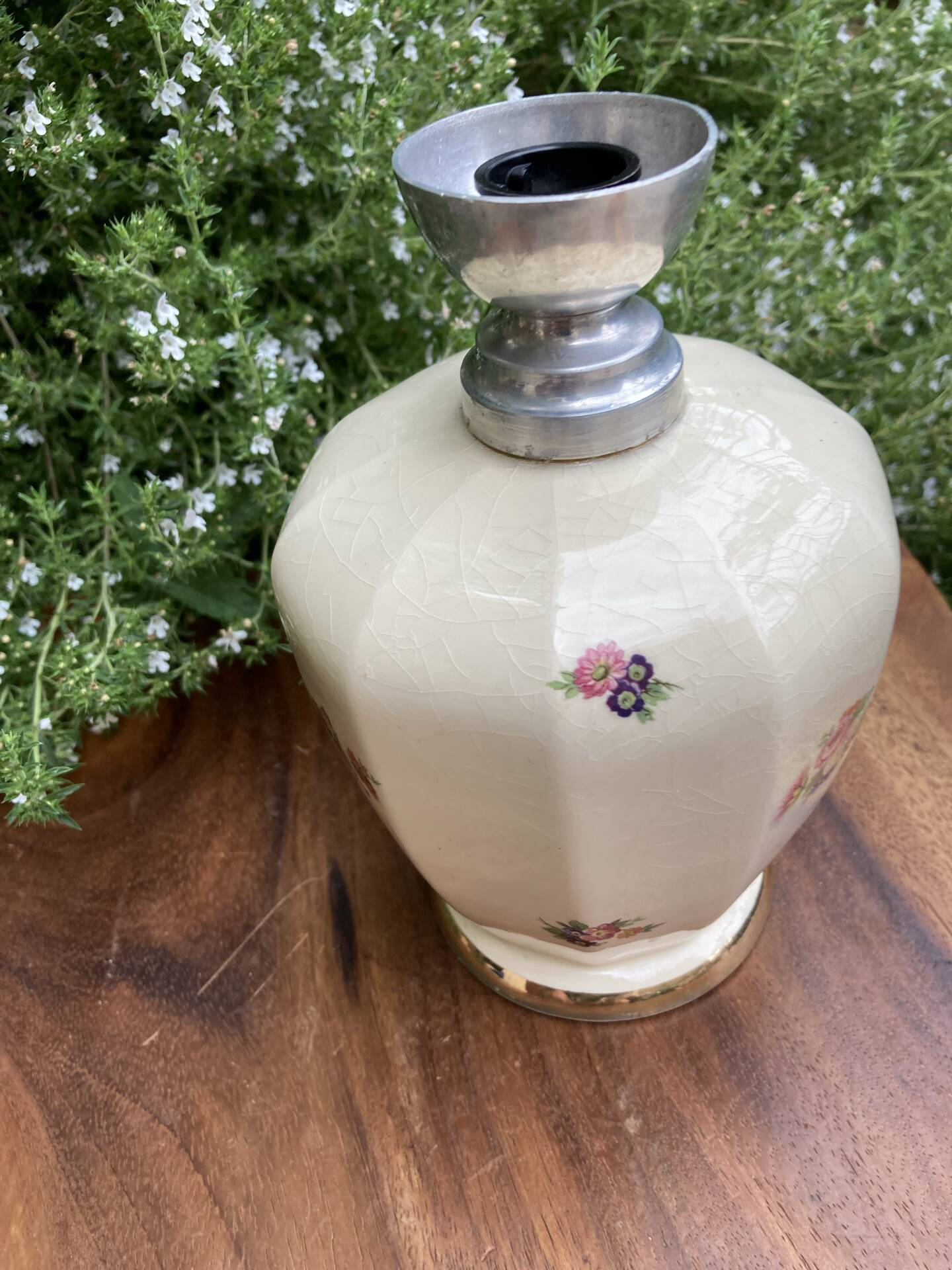Pied de lampe romantique Le Charbonnier Salins