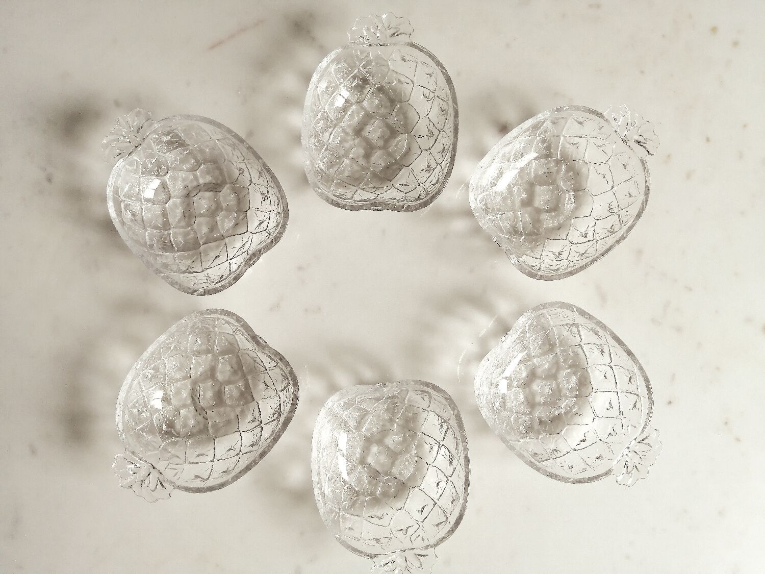 Vintage pineapple ramekins