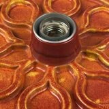 1960s/1970s Ceramic Wall Sconce, Mid-Century Space Age Design