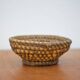 Vintage woven basket, small woven basket, bread basket, banneton