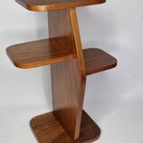 Art deco style solid wood bolster, 53 cm