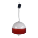 "Orbital" pendant light – red and white (1970s)
