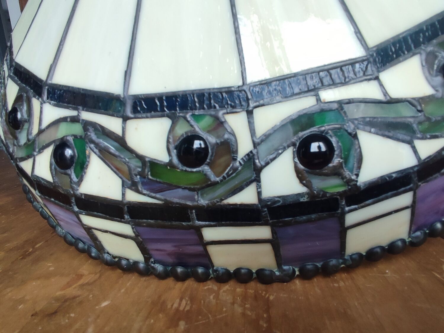 Vintage Tiffany style ceiling lamp