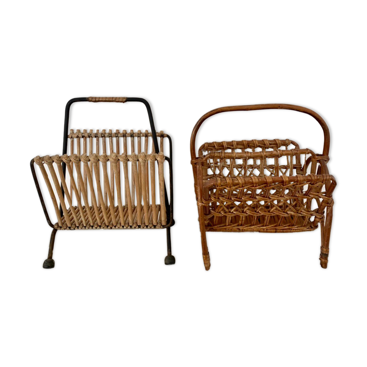 Duo of miniature magazine holders