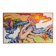 Peinture abstraite d'une figure au soleil n°1
