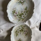 Lot of two decorative plates