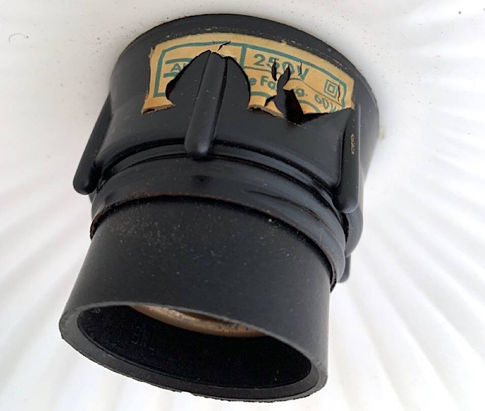 Vintage Scandinavian style pendant light AKA