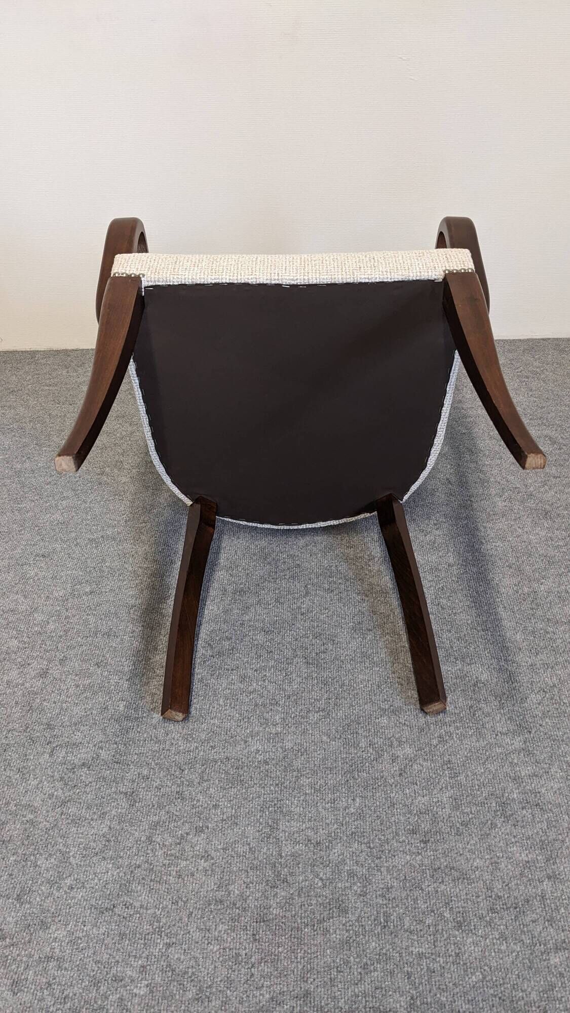 Pair of Art Deco bridge chairs, France circa 1930