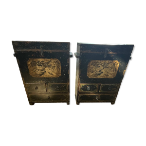 2 Cabinets chinois (un - lot