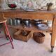 Old kitchen island/central workbench