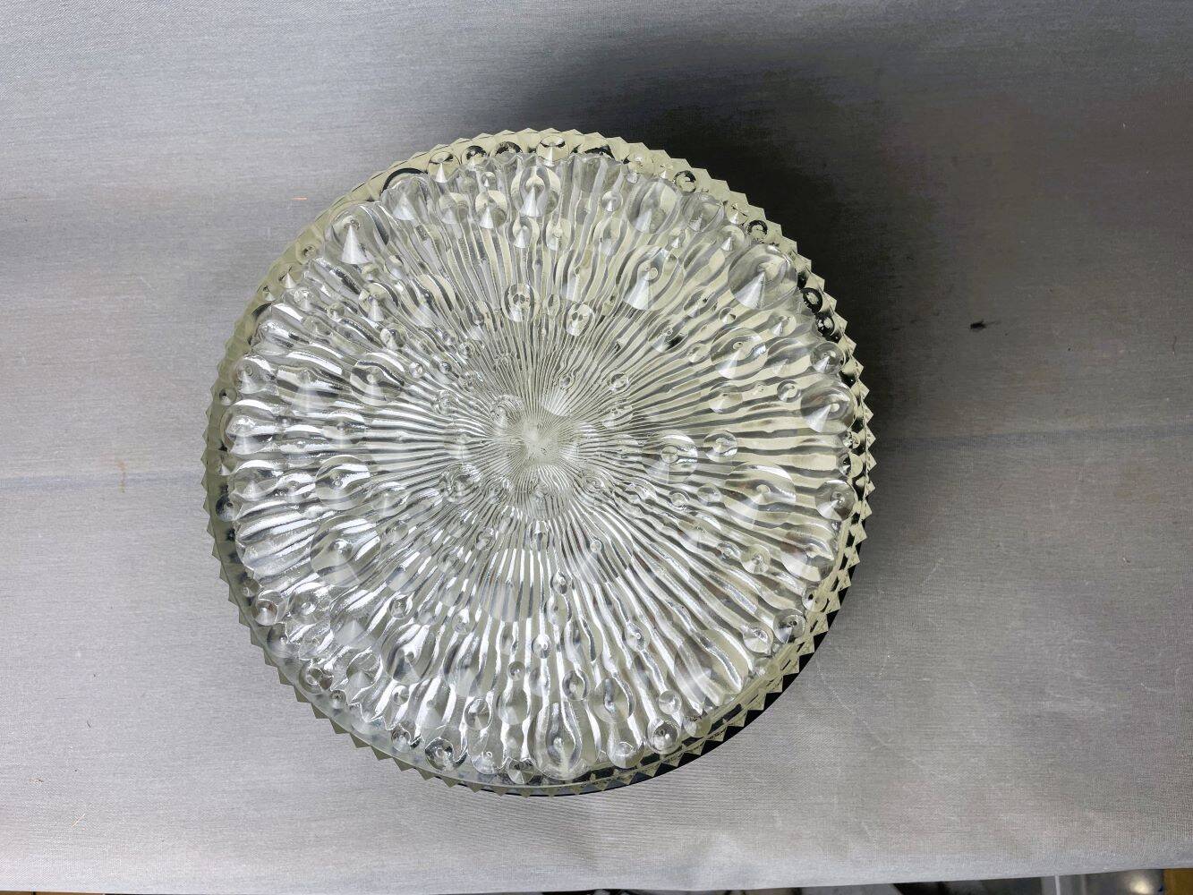glass  ceiling or wall flush mount lamp by Philips
